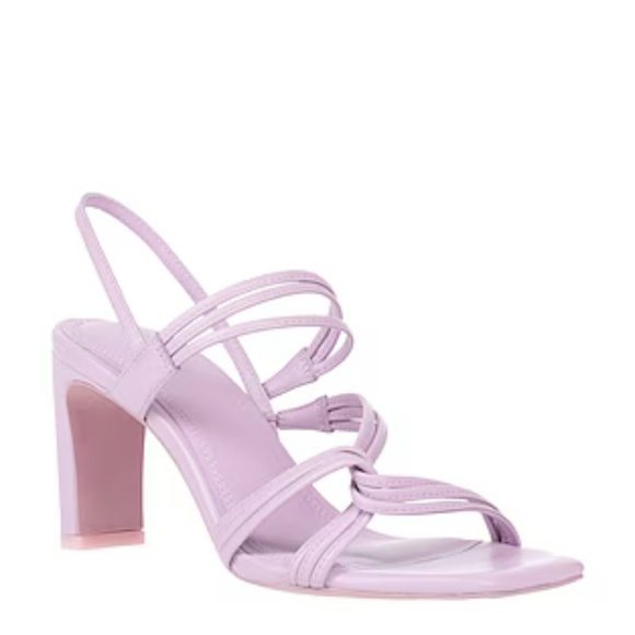 Faye Strappy Slingback High Heel Sandals - Picture 1 of 7